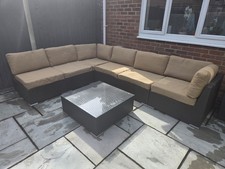 Rattan Corner Sofa Set