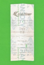 Yorkshire Coastliner - Transdev - Wayfarer TGX Bus Ticket - £1.80 - York 2012