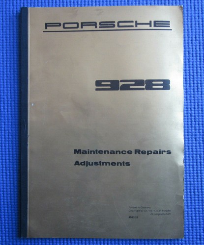 Porsche 928 maintenance - porsche,