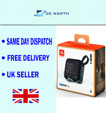 JBL GO4 Bluetooth Speaker, USB C Charging, IP67 Dustproof, Waterproof, App/black