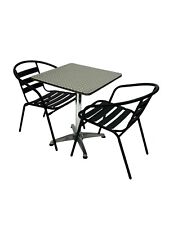 Garden Bistro Set, Balcony Furniture, Patio Furniture, 2 x chairs & 1 x table