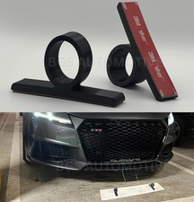 Number Plate Clips/holders for Audi Honeycomb Grills  (Push & Lock System)