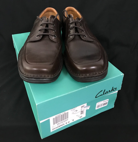 Clarks men leather shoes 8 - shoes,