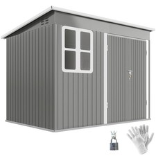 Outsunny 6ft galvanised - 6ft,