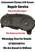 Jeep Compass 2017 to 2021 Instrument Cluster Speedo LCD Display Repair Service