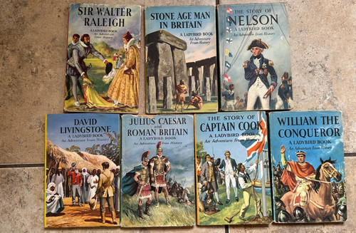 Vintage ladybird books with - 7,