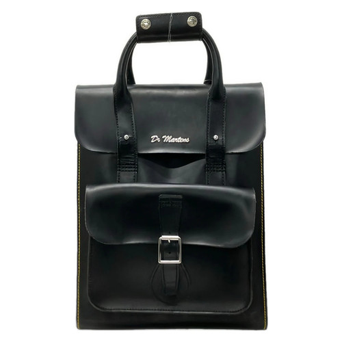 Martens black leather - black,