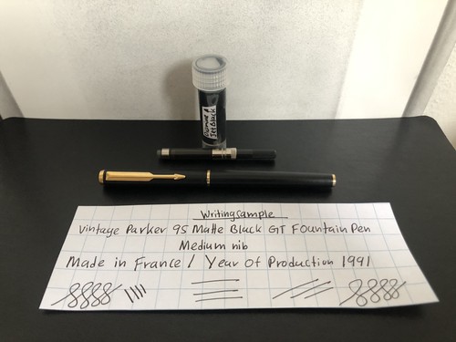 Vintage parker matte black - 95,