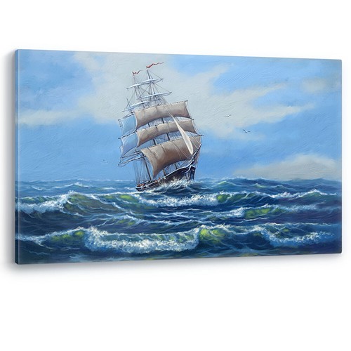 Sailing ship crossing - sailing,