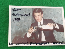 Kurt  Henningsen Den Danske Provinsbank WHISKY   1969 PORTRAIT PHOTO