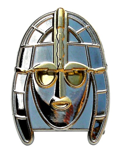 Anglo saxon sutton hoo helmet - anglo-saxon,