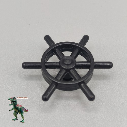 Playmobil wheel rudder - , black