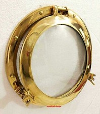 Porthole Brass Canal Boat 12"