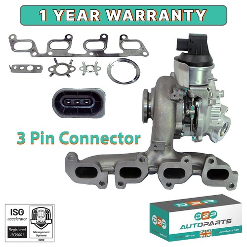 Turbo turbocharger 03l253019p - turbo,