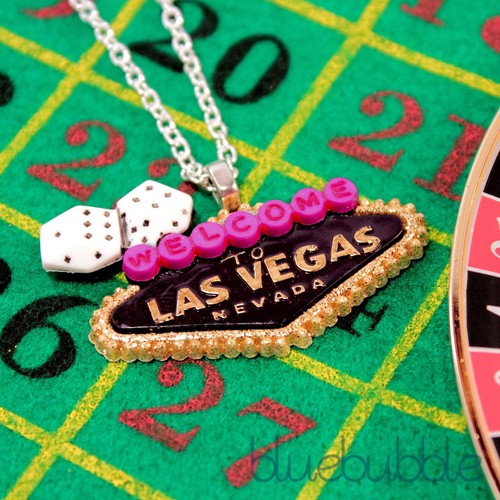Funky casino theme - casino, necklace