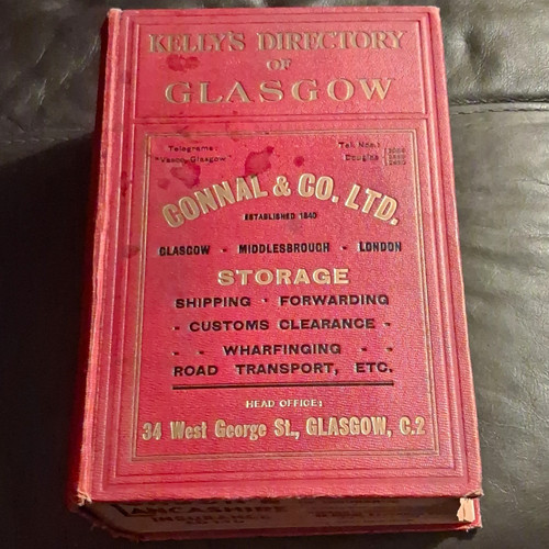 Kelly directory glasgow - kelly’s, of