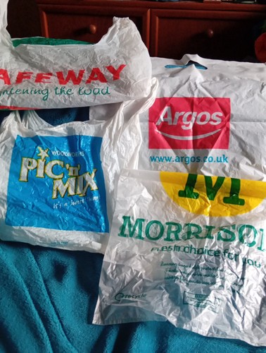 Plastic shopping bags - plastic,