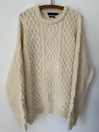 Paul james aran - cable, knit