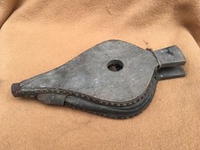 Antique Wooden & Leather Bellows, for restoration or display #1