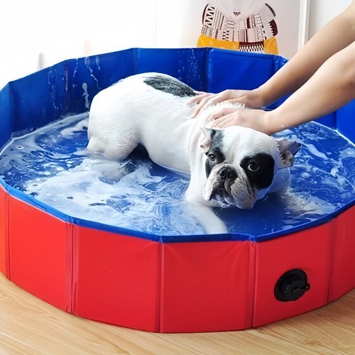 Foldable dog pool - x,