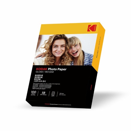 Kodak glossy photo - paper, –
