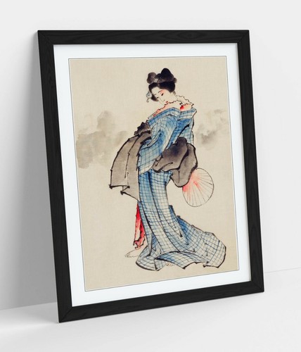 Hokusai beautiful geisha - hokusai,,