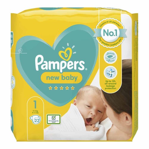 Pampers premium prot - premium, newborn