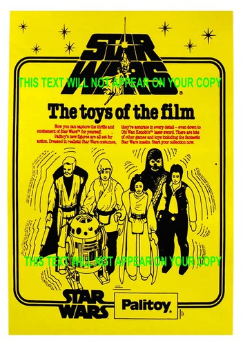 Vintage star wars - star, palitoy