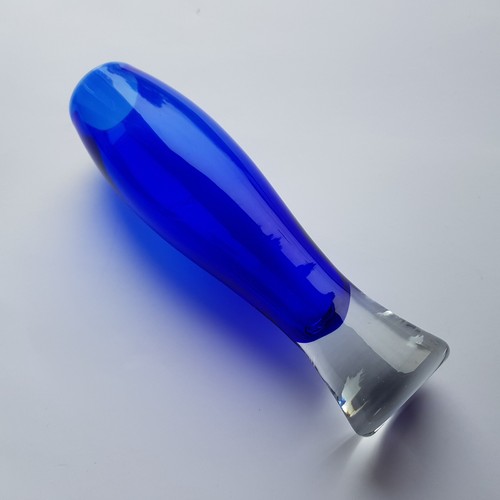 Hadeland bla drue art glass - bla,