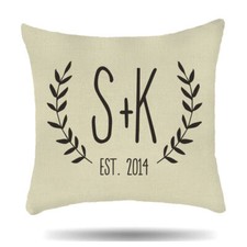 PERSONALISED Linen Cushion
