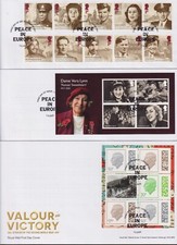 GB FDC 2025 TRIPLE VALOUR &