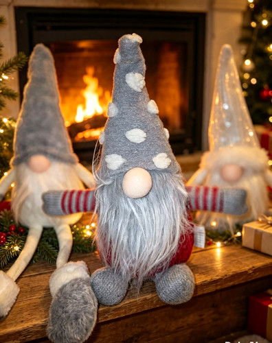 Set christmas gonks - set, of