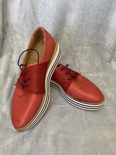 Rogue Matilda Ladies Shoes Size 6 Eu 39 Burnt Orange Platform