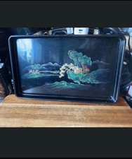 Large Vintage Japanese Lacquer