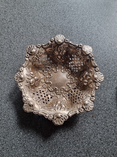Sterling silver bon dish - sterling,