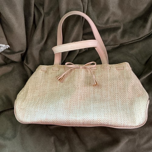 Liz claiborne straw woven - straw,