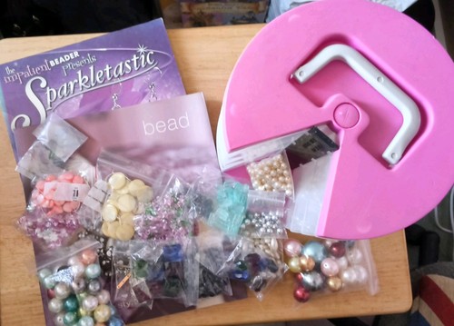 Bead storage carry barrel with - storage,