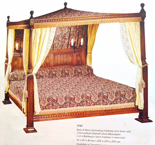 Wood bros rare bed - of, ware