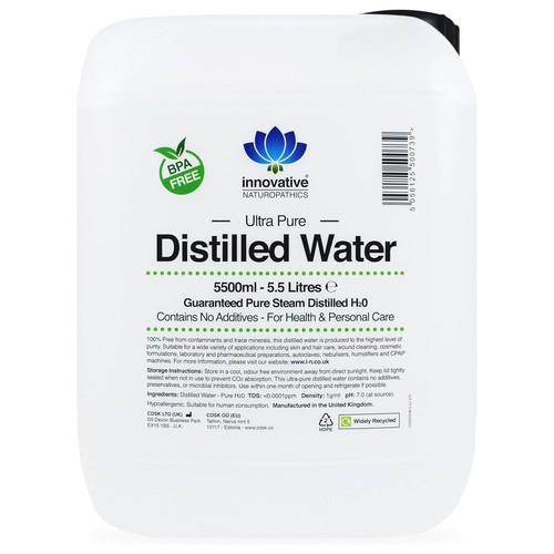 Distilled water 100 - 100%, ultra