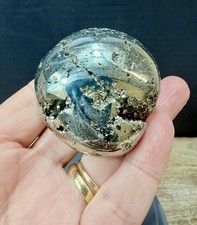 Crystal Pyrite Cubic Palm