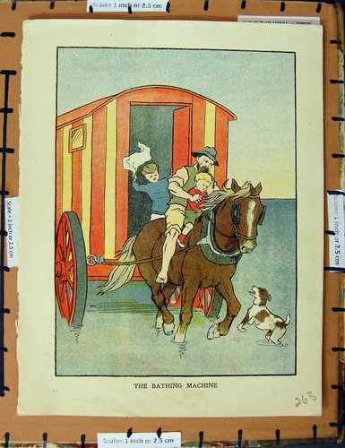 Old vintage print c1950 - vintage,