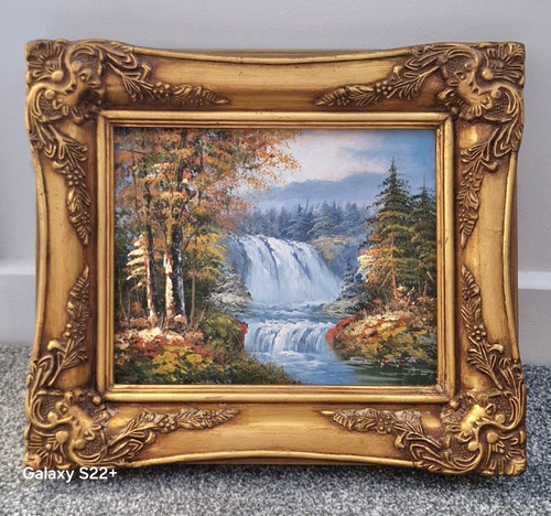Vintage original oil painting - vintage,