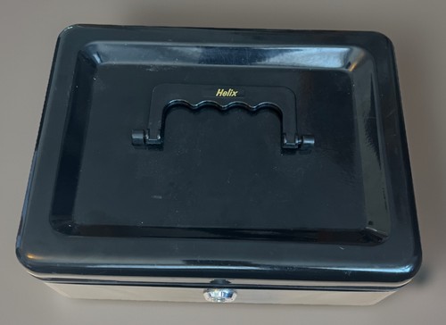Helix large black cash box - black,