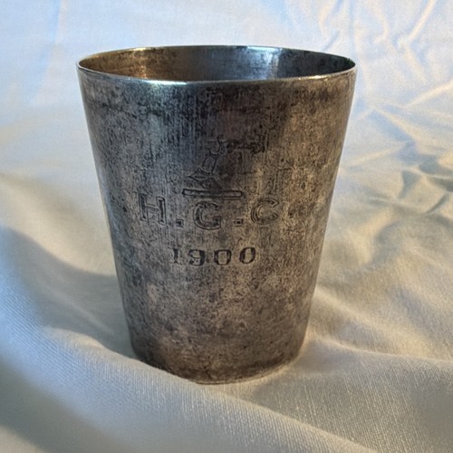 Silver cup goblet - cup,