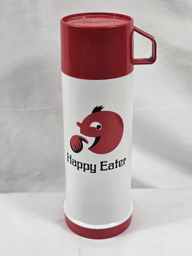 Vintage happy eater thermos - happy,