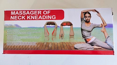 Heated kneading neck massager - heated,
