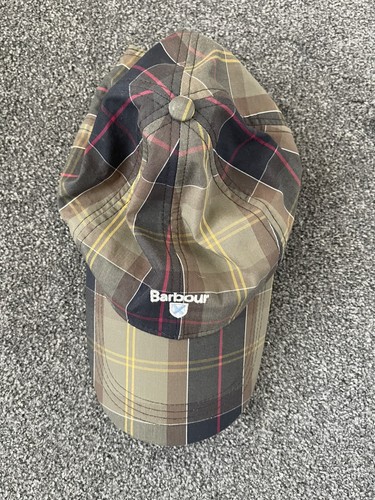 Barbour tartan sports cap - sports,