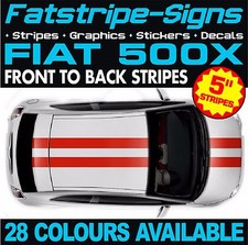 fits Fiat 500X Stripes