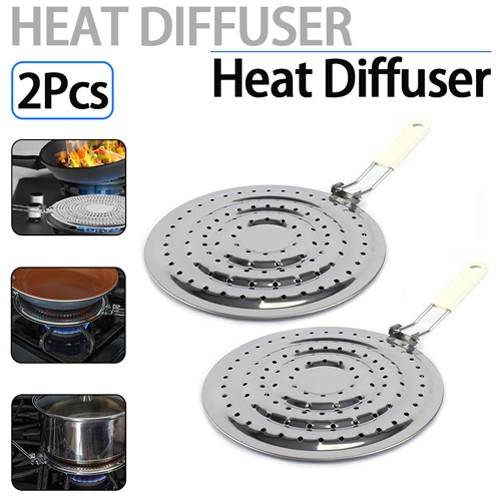 2pcs 205mm stainless steel - stainless,