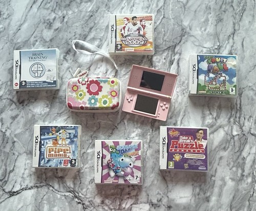 Nintendo lite pink handheld - nintendo,